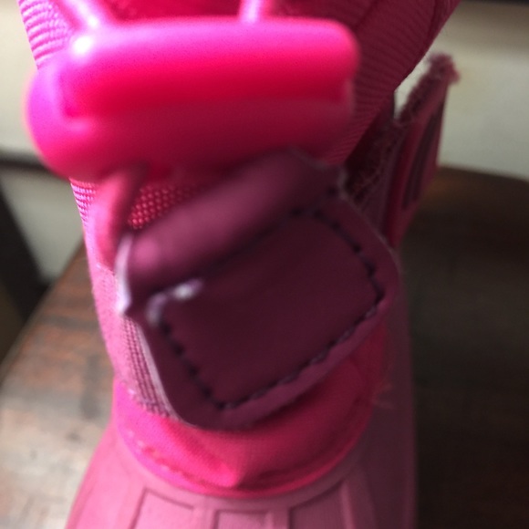 Cat&Jack pink pink winter insulated ❄️snow boots - Picture 11 of 14